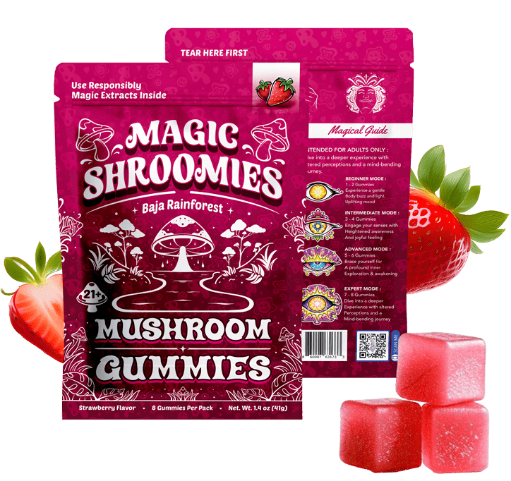Magic Shroomies Baja Rainforest Mushroom Gummies
