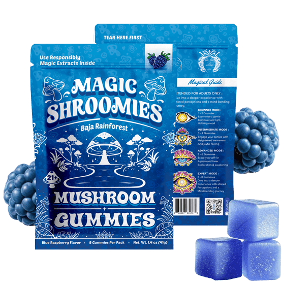 Magic Shroomies Baja Rainforest Mushroom Gummies