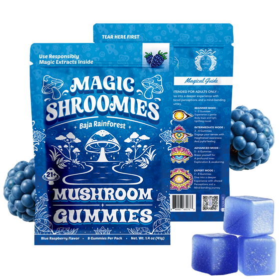 Magic Shroomies Baja Rainforest Mushroom Gummies